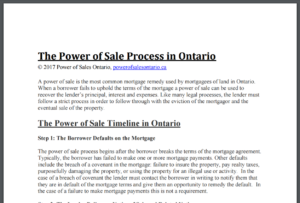 Power of Sale Ebook Download